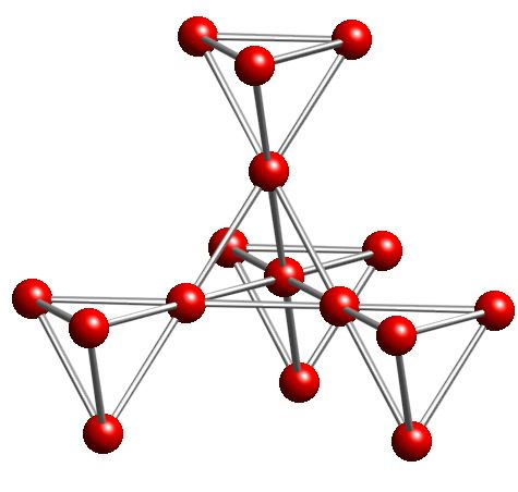 five tetrahetra